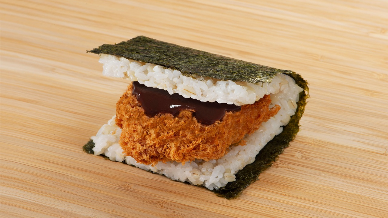 サンドめし（とんかつ）